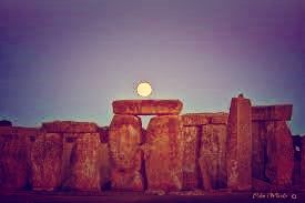 Stonehenge at twilight — sacred earth
